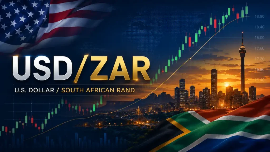 USD/ZAR Climbs Higher as Stronger Dollar Pressures South African Rand